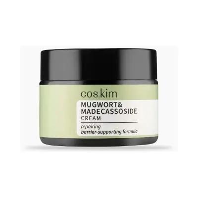 coskim mugwort madecassoside cream 50ml, nourishing skin cream by coskim, mugwort madecassoside cream texture Coskim Mugwort Madecassoside Cream - Nourishing Formula | 50 ml Coskim Mugwort Madecassoside Cream - Nourishing Formula coskim, mugwort-cream, madecassoside, skin-care, moisturizer, night-cream, all-skin-types, skin-texture, hydration, ai-generated