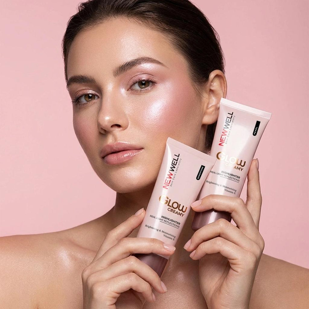 New Well Glow Creamy Highlighter in Sandstone 30 ml