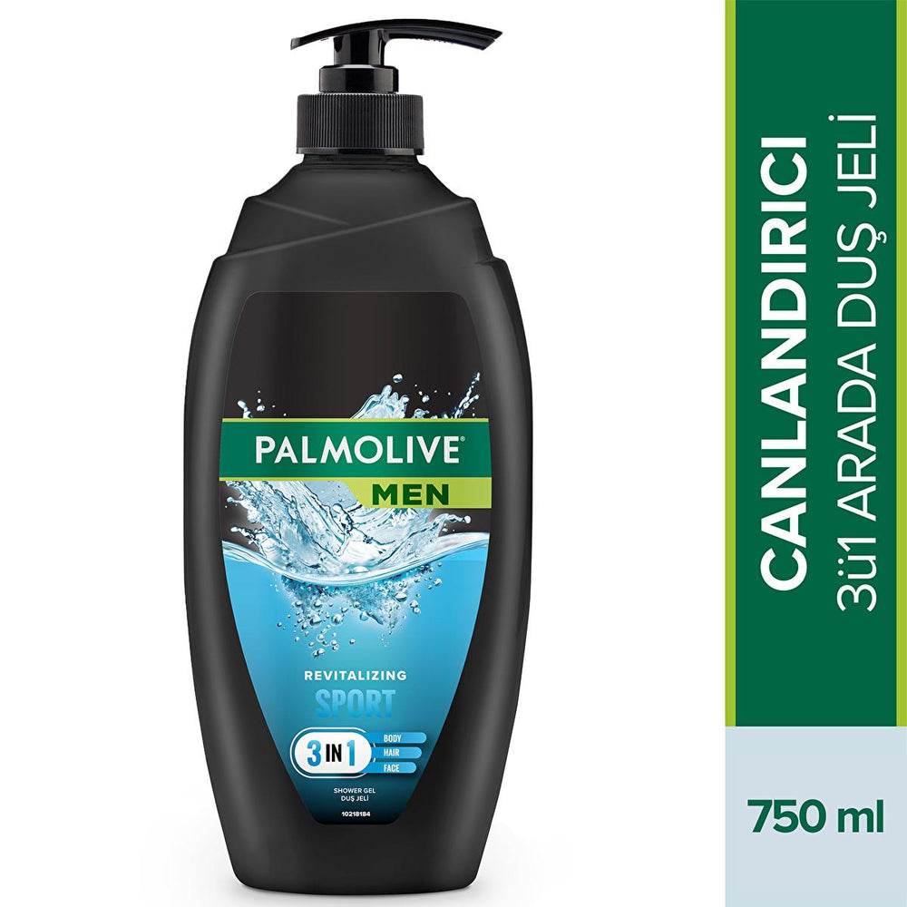 Palmolive Men Sport 3-in-1 Shower Gel for Body, Hair, and Face - Refreshing Masculine Scent - view 4