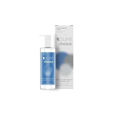 Pure Choice Facial Cleansing Gel for Oily & Combination Skin | Paraben & Alcohol-Free Face Wash, Plant-Based Acne Treatment & Pore Cleanser - 400ml Pure Choice Facial Cleansing Gel for Oily Skin - Paraben Free facial cleansing gel for oily skin, facial cleanser for combination skin, paraben-free face wash, alcohol-free face cleanser, plant-based facial cleanser, anti-acne face wash, pore cleansing gel, face wash for oily skin, face cleanser for acne prone skin, facial cleansing gel, face wash, oily skin, co