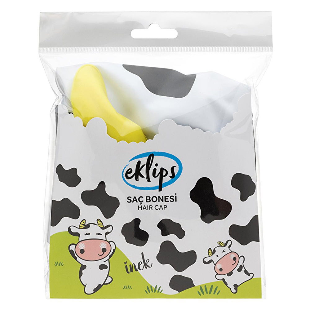 Eklips Unicorn Hair Bonnet - Waterproof Hair Protection for Curly Hair, Shower Cap with Elastic Band - image 6