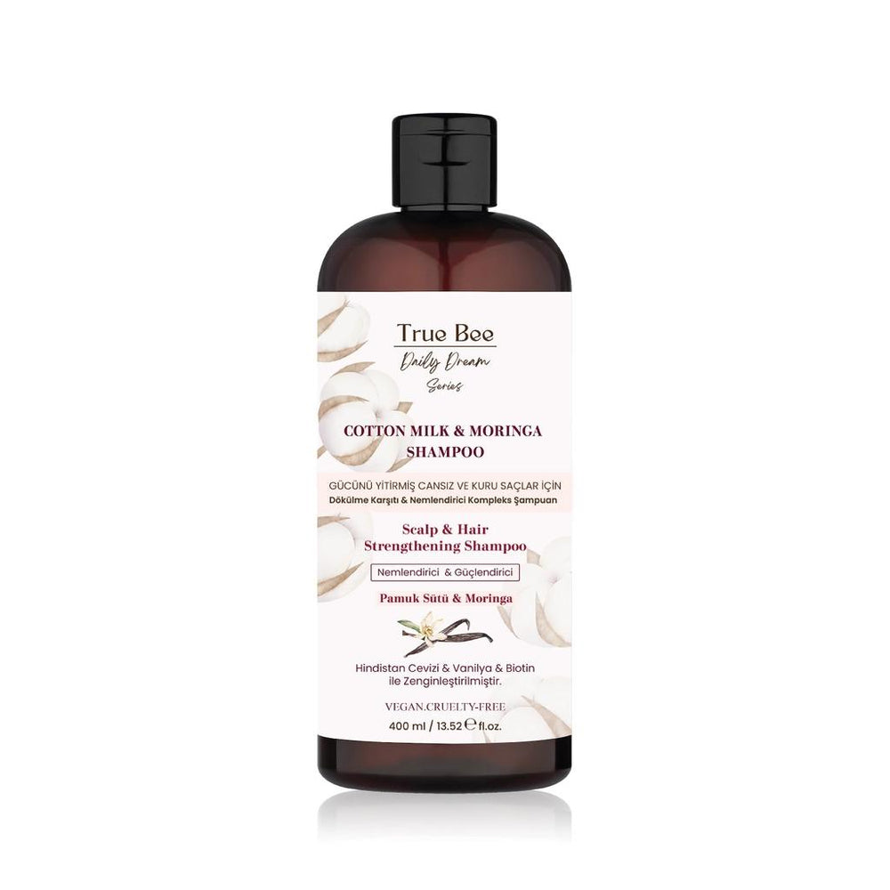 True Bee Cotton Milk & Moringa Complex Shampoo 400 ml