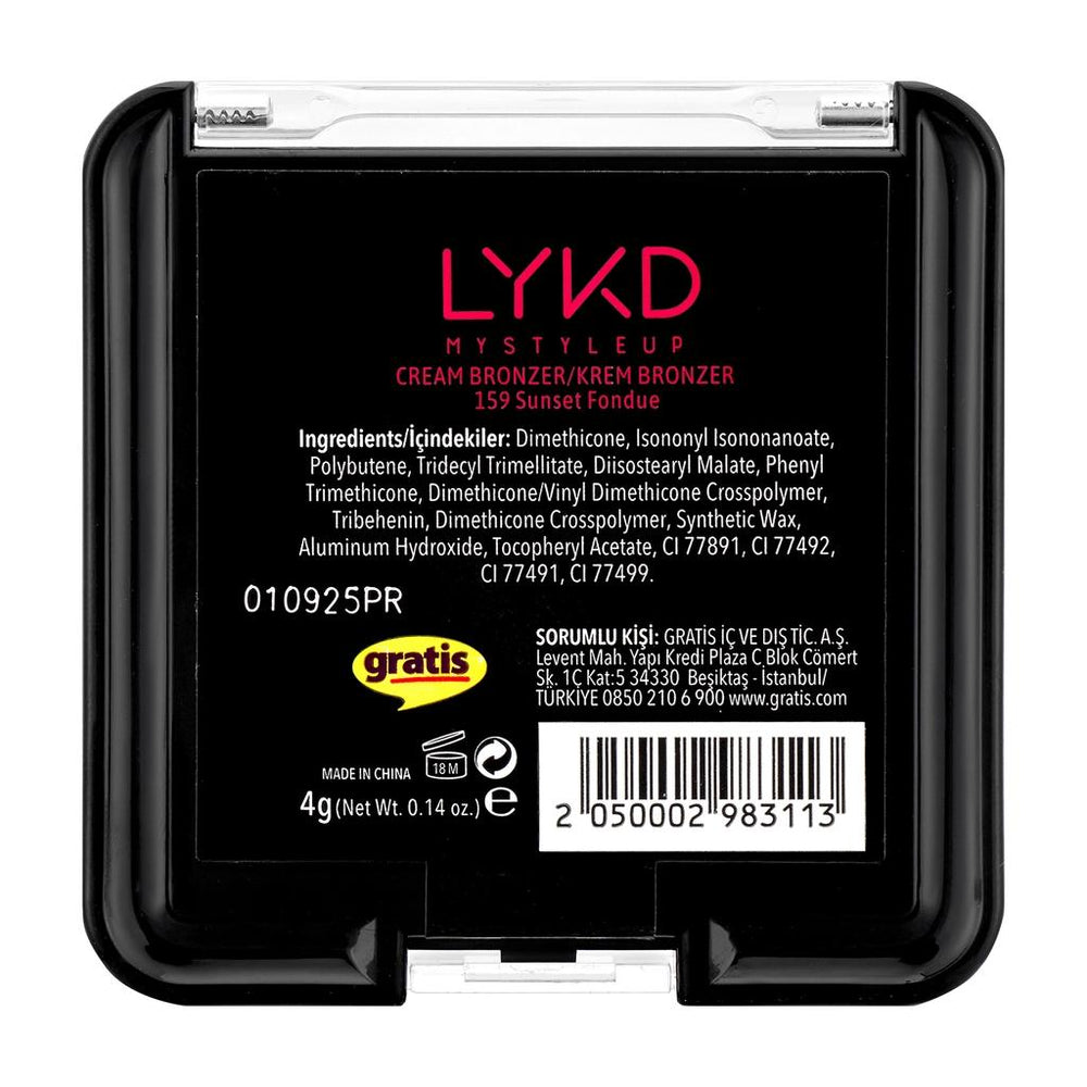 LYKD Cream Bronzer Sunset Fondue Sun-Kissed Glow 159