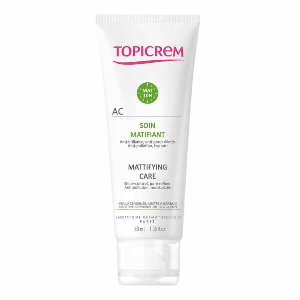 Topicrem Mattifying Care Cream for Sensitive & Oily Skin - 40ml - Face Cream