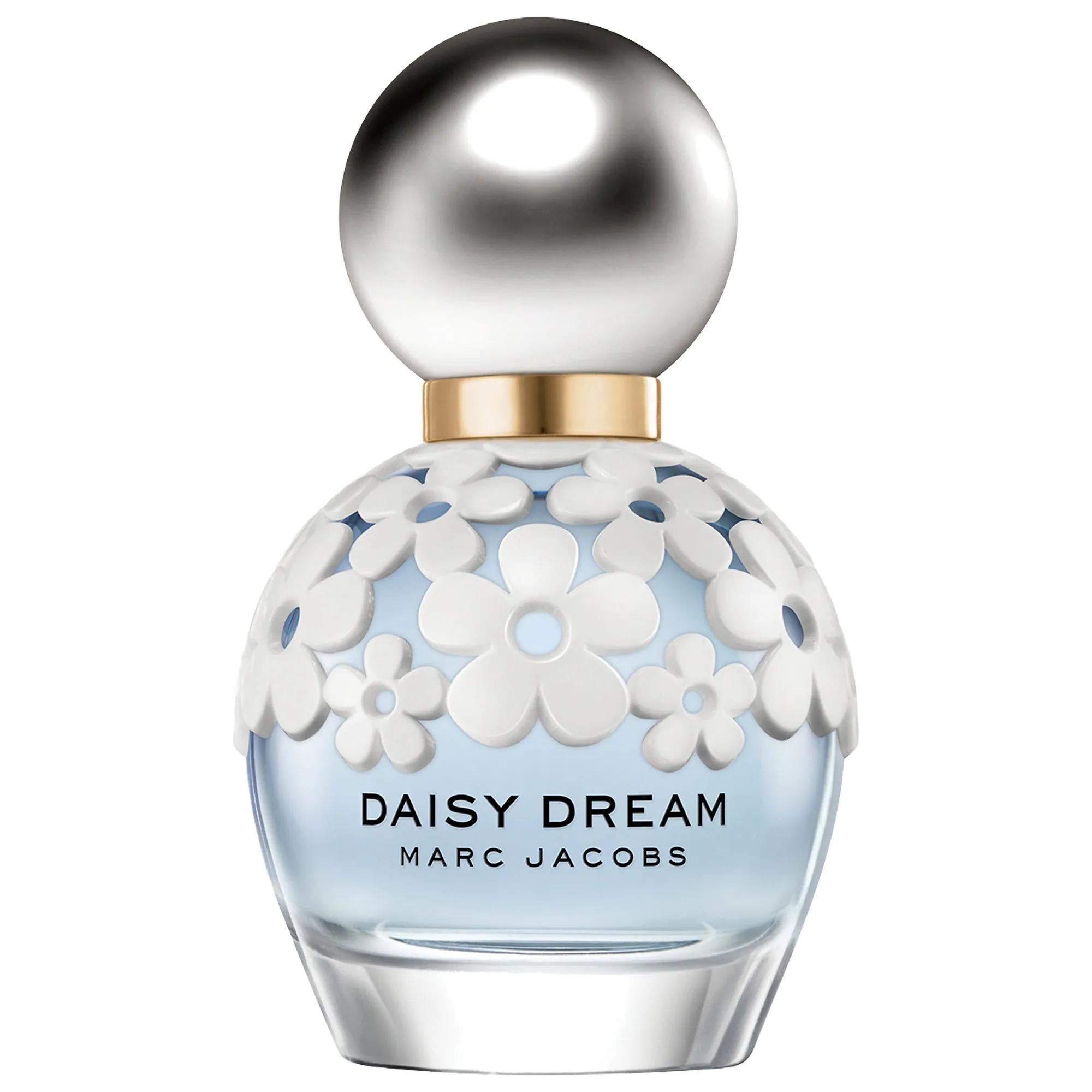 Marc Jacobs Daisy Dream Fruity Floral Perfume for Women - Feminine Fragrance with Blackberry & Jasmine Notes Daisy Dream Perfume by Marc Jacobs - Fruity Floral Fragrance fruity floral perfume, floral fragrance, Alberto Morillas perfume, daisy dream scent, feminine fragrance, Marc Jacobs perfume, women's perfume, floral scent, sweet fragrance, elegant perfume, spring fragrance, summer fragrance, daily wear perfume, casual perfume, formal perfume