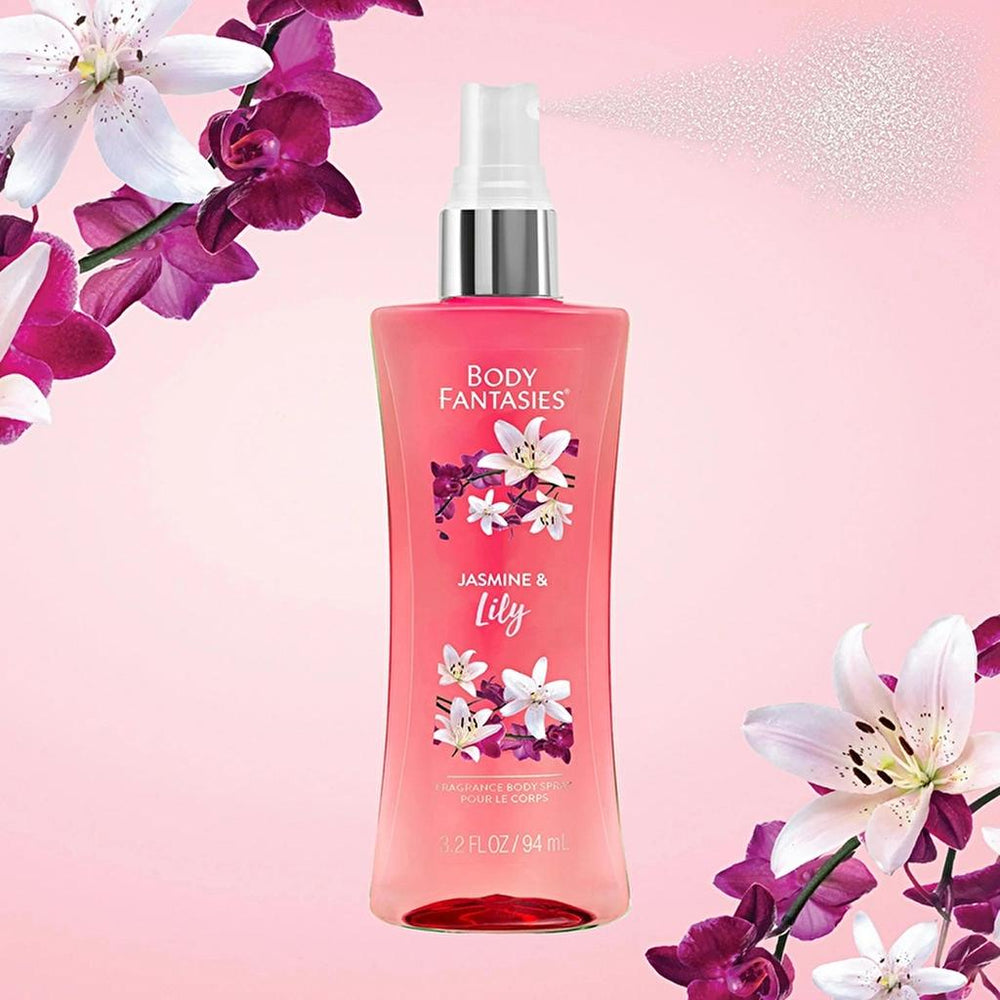 Body Fantasies Jasmine & Lily Body Spray 94 ml