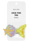 Eklips Oyster Fish Tail Kids Hair Clip Cute Hair Accessory 1 pc