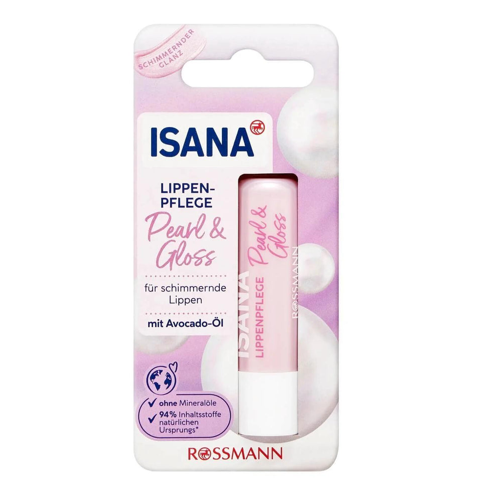Isana Pearl & Shine Lip Balm for Nourishing Shimmer, 4.8g
