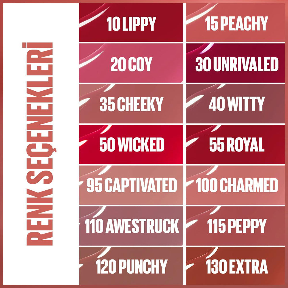 Maybelline New York Super Stay Vinyl Ink Liquid Lipstick - Long-Lasting High Shine Lip Color - view 6