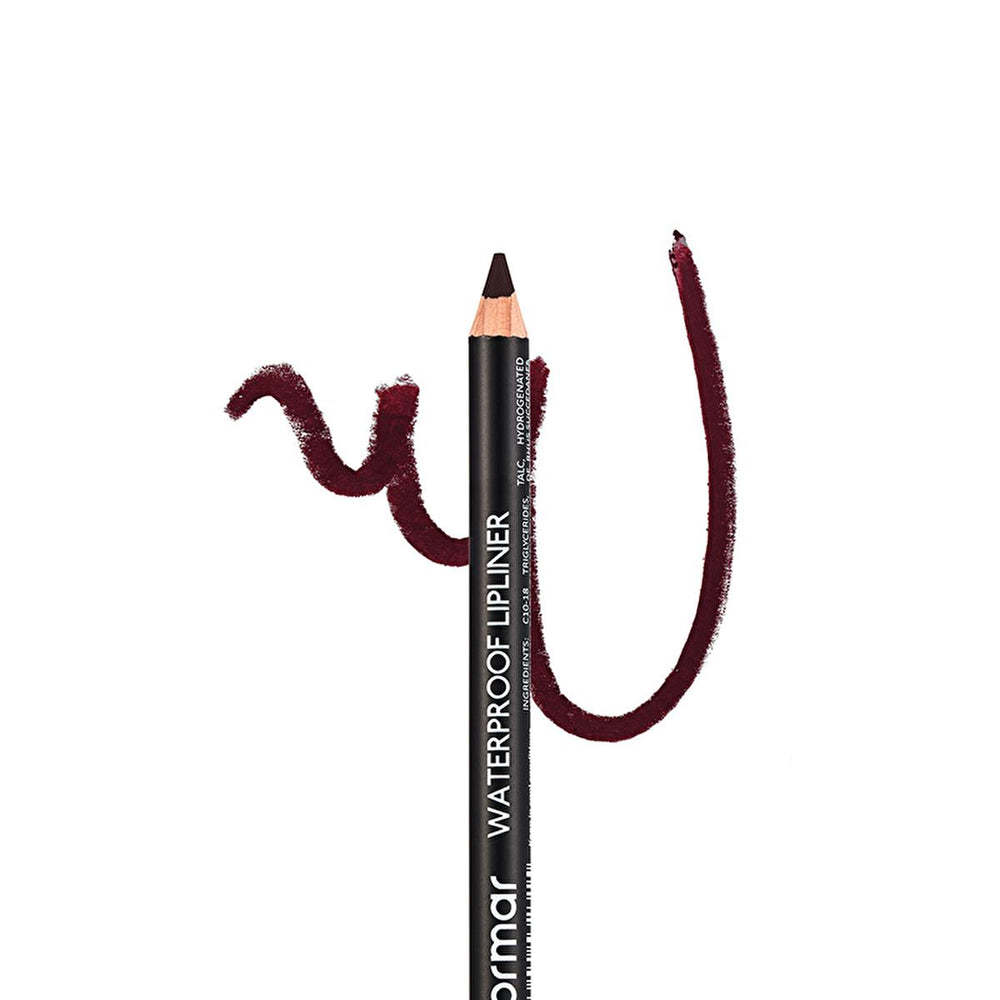 Flormar Mat Lip Liner - Waterproof & Highly Pigmented for Long-Lasting Lip Color - Deep Bordeaux - view 3