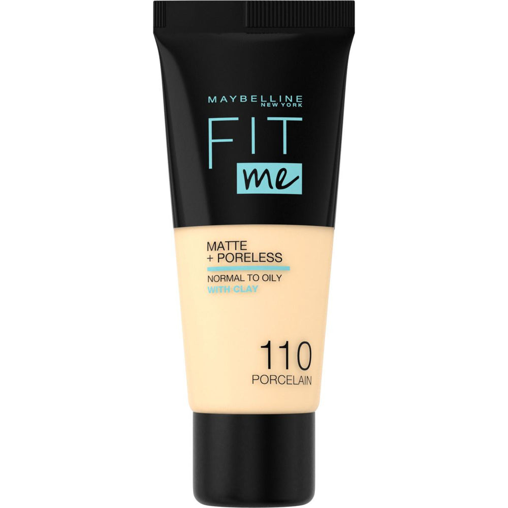 Maybelline Fit Me Matte+Poreless Foundation - Flawless Coverage, Matte Finish Makeup for Women - view 3