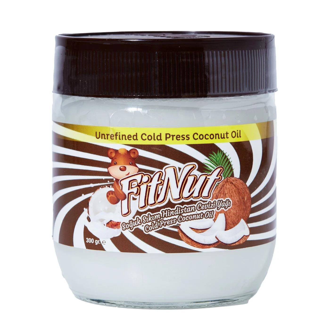 Fitnut Cold Pressed Coconut Oil for Hair &amp; Skin 300 ml