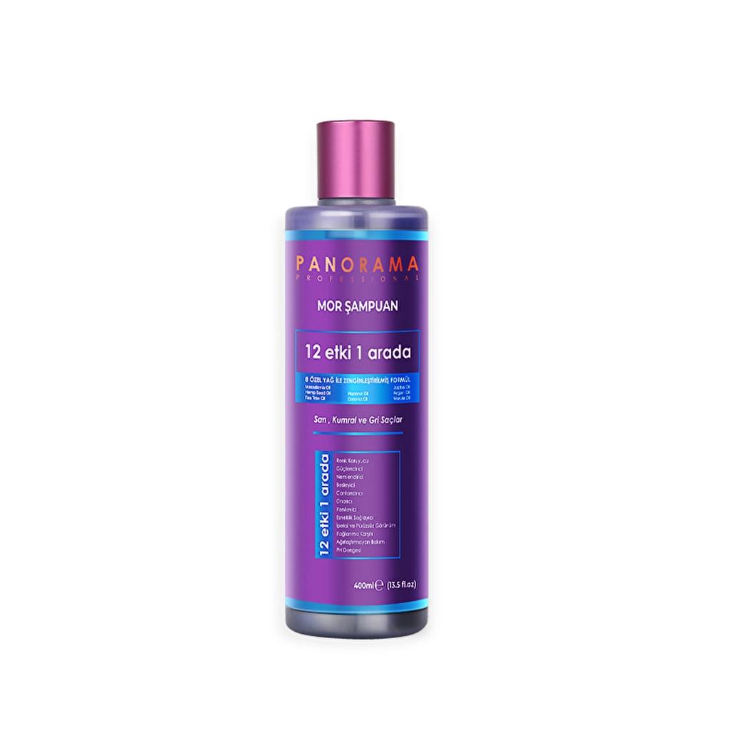 Panorama Professional Purple Shampoo for Blonde Hair 400 ml