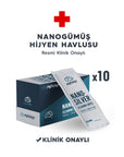 Metapet Nano Silver Pet Care Towels - 10 Pack for Gentle Cleaning & Hygiene