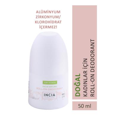 Incia Natural Roll-On Deodorant for Women - Chemical-Free, Non-Sticky, Odor Protection - image 2