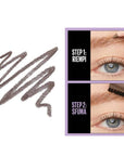 Maybelline Eyebrow Express Pencil Deep Brown - Long-Lasting Eyebrow Definition with Super Pigmented Formula - view 2