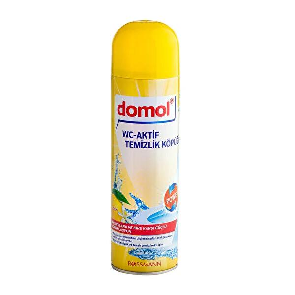 Domol Toilet Cleaning Foam - Effective Lemon Scented Cleaner with German Technology Domol Toilet Cleaning Foam - Effective & Hygienic toilet cleaning foam, lemon scented cleaner, german cleaning technology, hygienic toilet solution, effective bathroom cleaner, household cleaning, bathroom hygiene, cleaning products, Rossmann, Domol