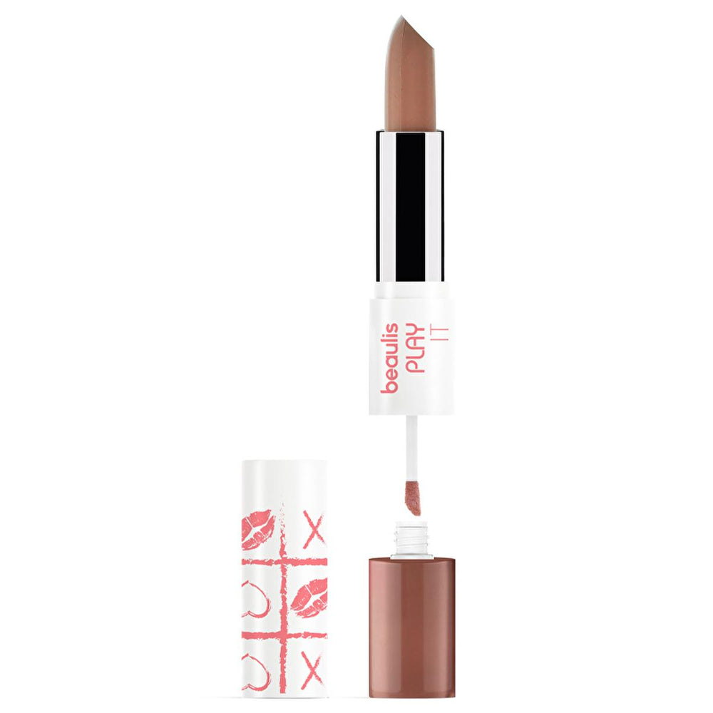 Beaulis Double-Ended Lipstick - Versatile Matte & Gloss Lip Makeup for Day & Night - view 2