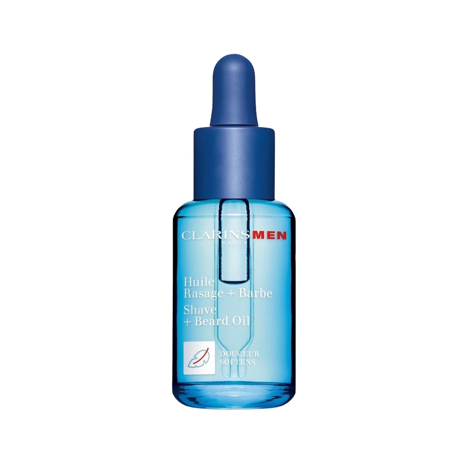 Clarins Men Shave & Beard Oil: Smooth Shave, Conditioned Beard, Sensitive Skin - 30ml Travel Size Clarins Men Shave & Beard Oil: Smooth Shave & Condition Beard shave oil, beard oil, men's shaving products, beard grooming oil, Clarins Men, facial hair oil, shaving oil for sensitive skin, men's grooming, shaving essentials, beard care, travel size, skincare, facial hair, grooming oil, shaving oil for sensitive skin, razor burn prevention, ingrown hair prevention, beard conditioning, beard softening, healthy b