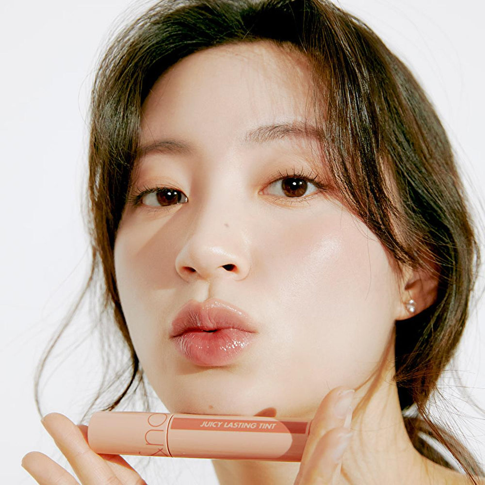 rom&nd Bare Juicy Lasting Tint - Long Lasting Lip Color with Juicy Gloss Finish - Lip Gloss