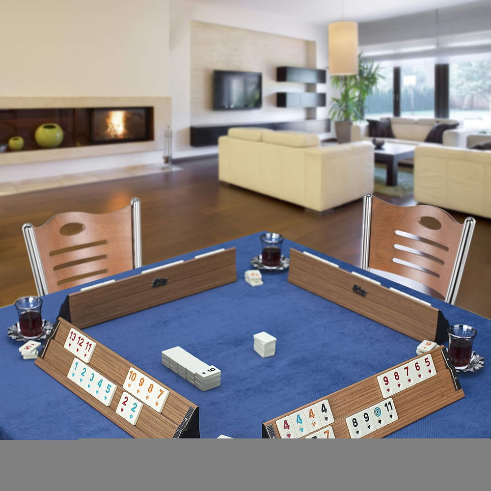 LaModaHome Star Premium Polished Light Wooden Rummy/Okey/101 Game Set 8694051010365 ACIK RENK