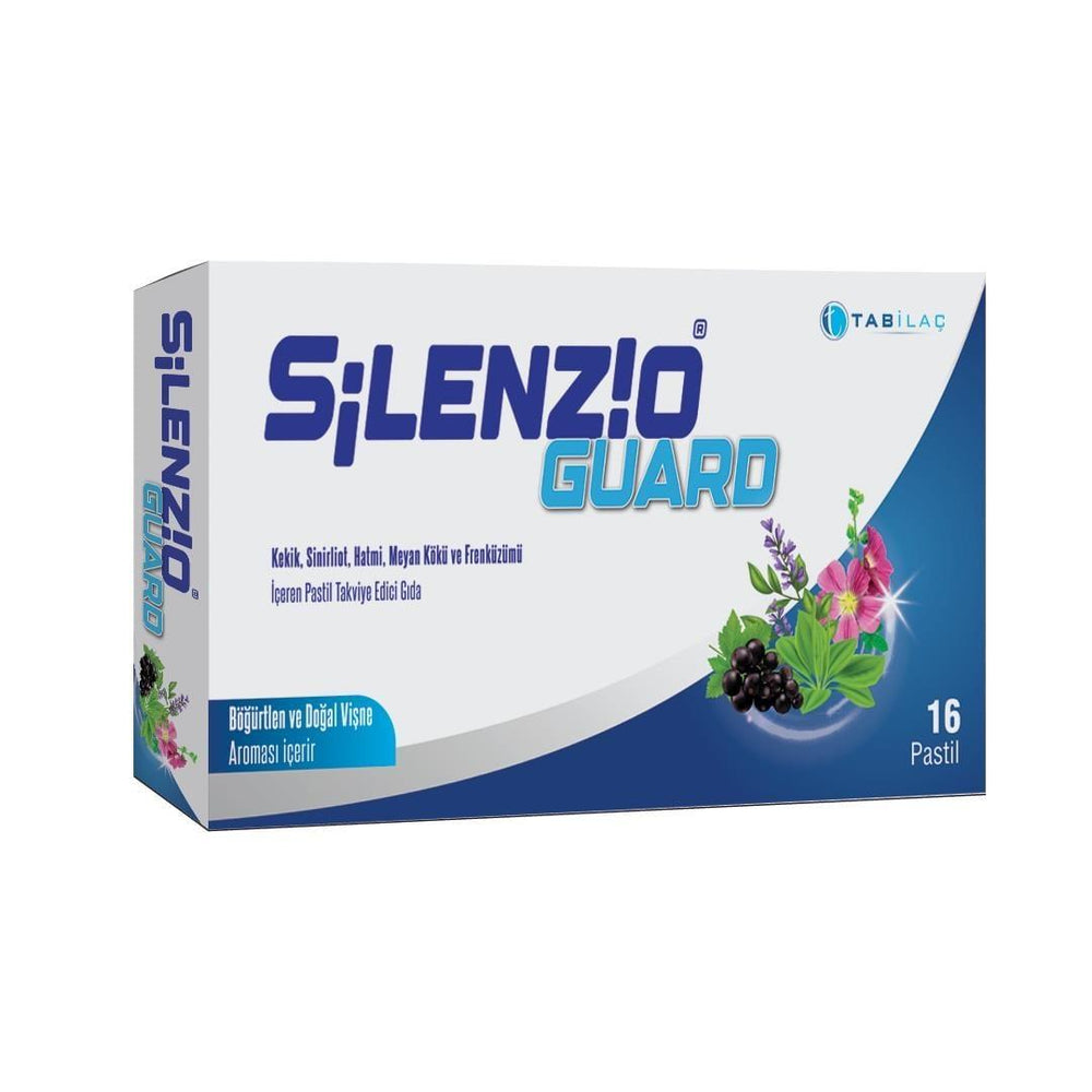 Silenzio Guard Soothing Throat Lozenges - 16 Count