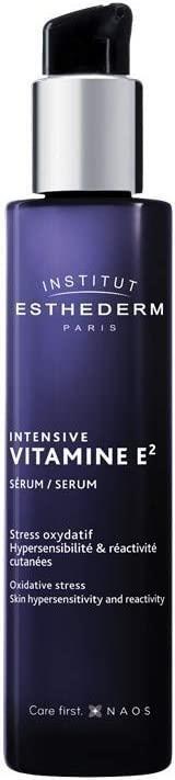 Institut Esthederm Vitamin E Serum for Skin Care - Anti-Pollution Skincare Serum, Sensitive Skin Care, 30 ml - Face Serum