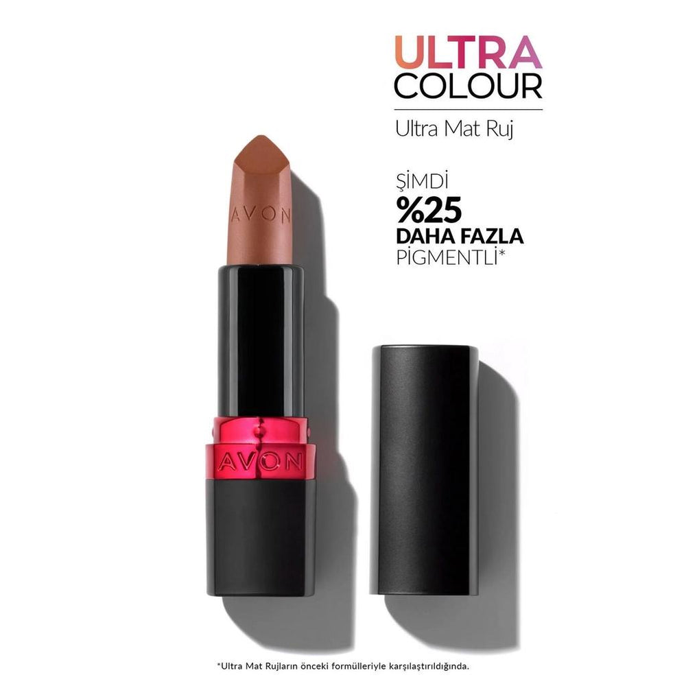 Avon Ultra Matte Lipstick in Marvellous Mocha 3.6g