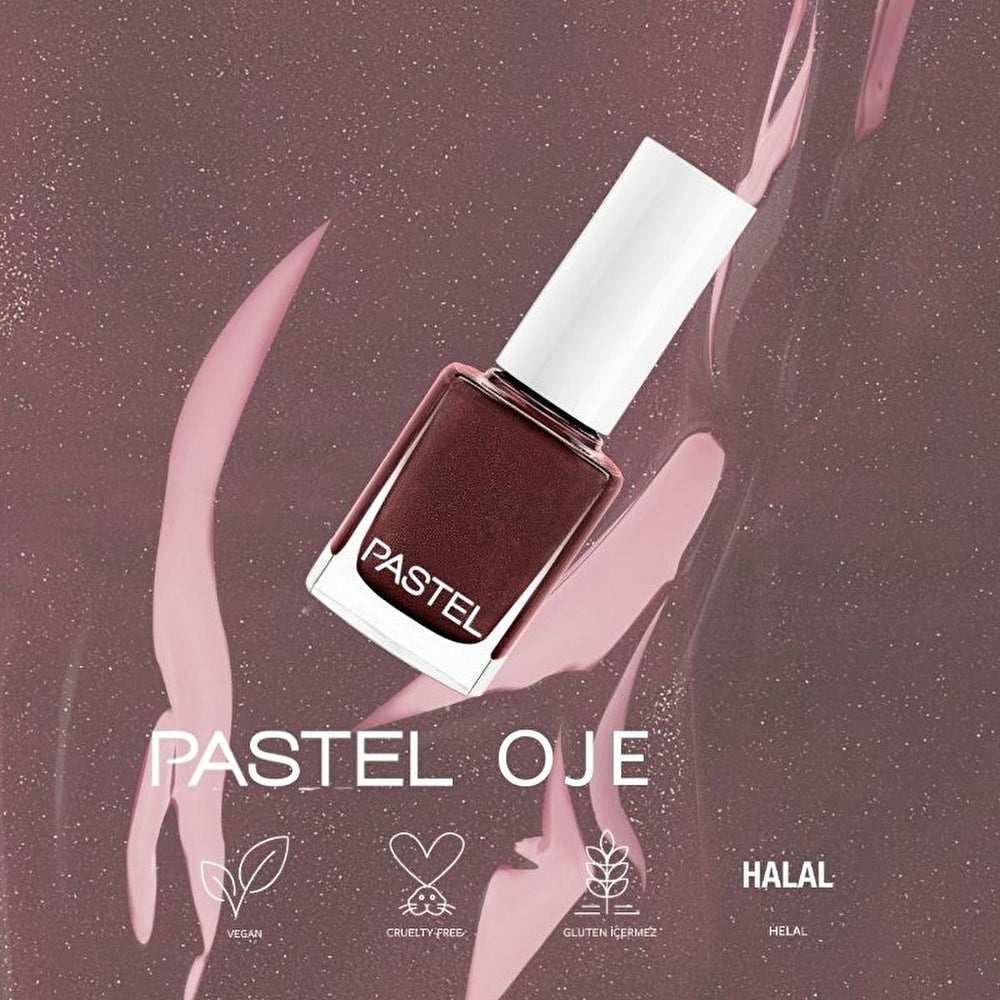 Pastel Oje 407 - Long-Lasting Nail Polish for Durable Color - Easy Application, High Gloss Finish - view 3