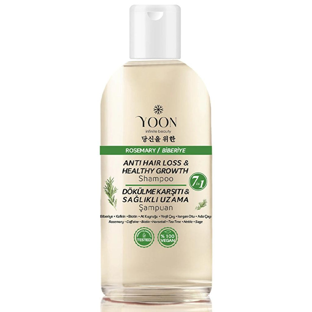 Yoon Rosemary Salt-Free Shampoo for Stronger Hair 400ml