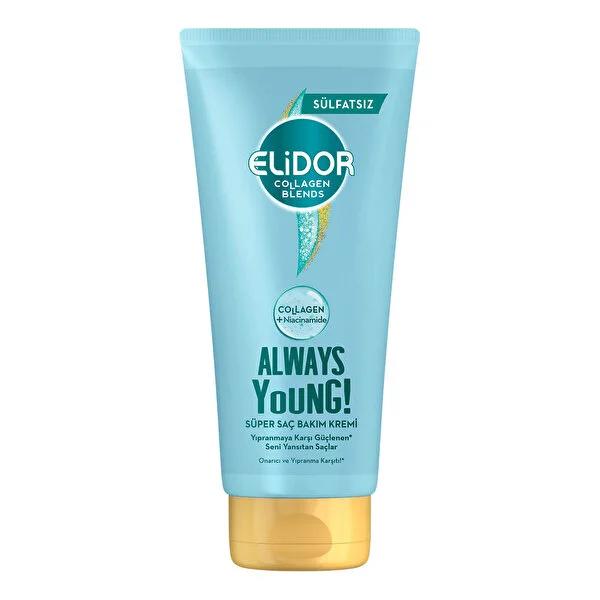 Elidor Collagen Blends Repairing Hair Cream - Sulfate-Free, Nourishing, and Strengthening for Damaged Hair Elidor Collagen Hair Cream - Repair &amp; Nourish Collagen Hair Care, Sulfate-Free Hair Cream, Niacinamide Hair Treatment, Hair Repair Product, Nourishing Hair Cream, Hair Care, Repairing Hair Cream, Collagen, Niacinamide, Sulfate-Free, Hair Nourishment, Hair Strengthening
