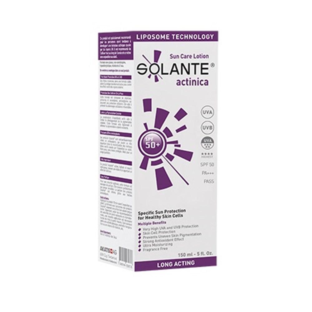 Solante Actinica Sunscreen for Actinic Keratosis - SPF 50+ Protection for Sensitive Skin Solante Actinica Sunscreen SPF 50+ for Actinic Keratosis sunscreen for actinic keratosis, high SPF sunscreen, sensitive skin sunscreen, anti-aging sunscreen, SPF 50+ sunscreen, actinic keratosis treatment, skin protection, UVA protection, UVB protection, liposomal technology, Antileukine-6, paraben-free, perfume-free, cosmetic, skincare, dermatological protection