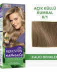 Wella Koleston Naturals Hair Dye 8/1 Light Ash Blonde