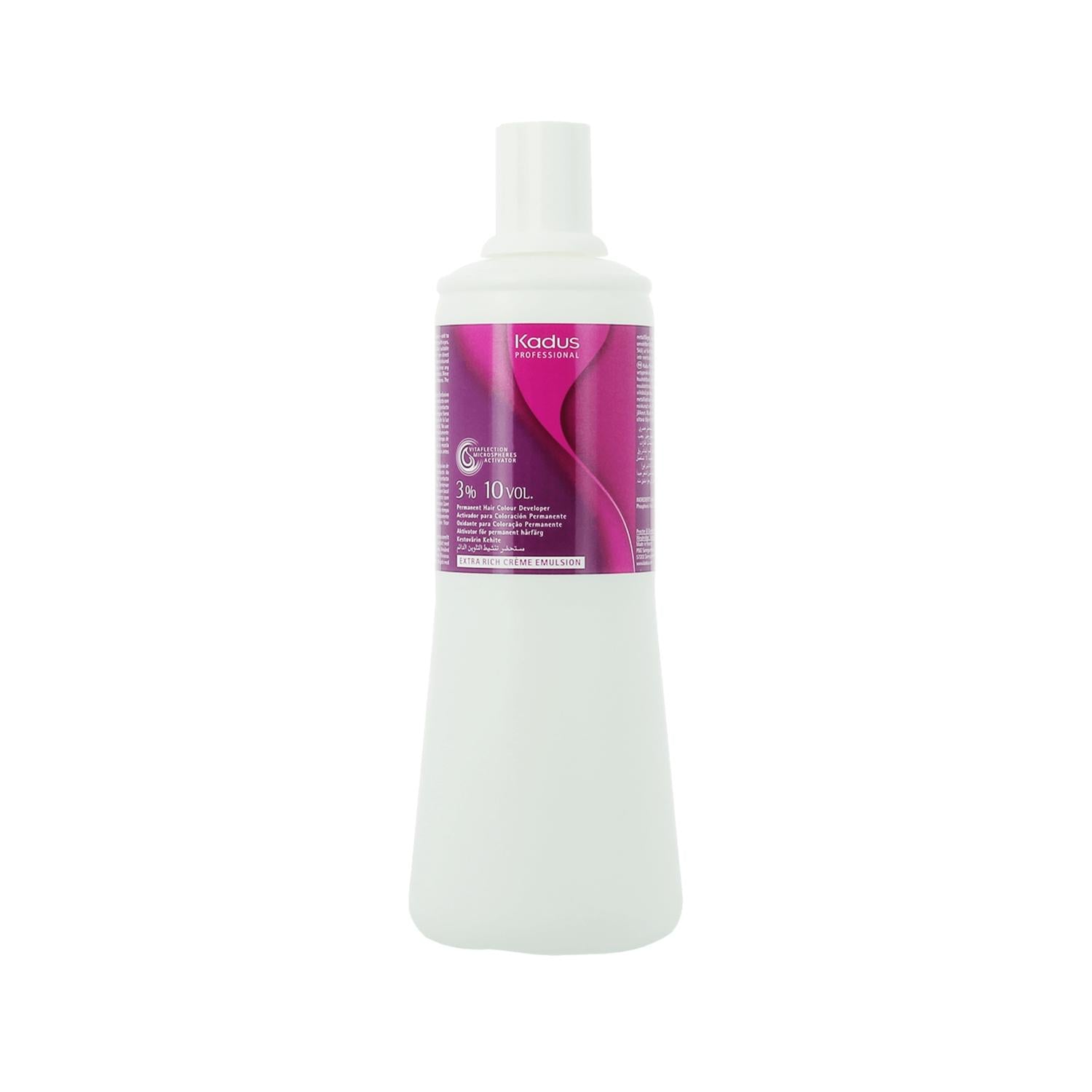 Kadus Professional 10 Volume Cream Developer - 1000ml Hair Coloring Product for Professionals Kadus 10 Volume Cream Developer for Hair Coloring hair developer, 10 Volume developer, Kadus Professional, hair coloring products, professional hair care, hair care, professional grade hair developer, cream developer, 1000ml hair developer, large quantity hair developer
