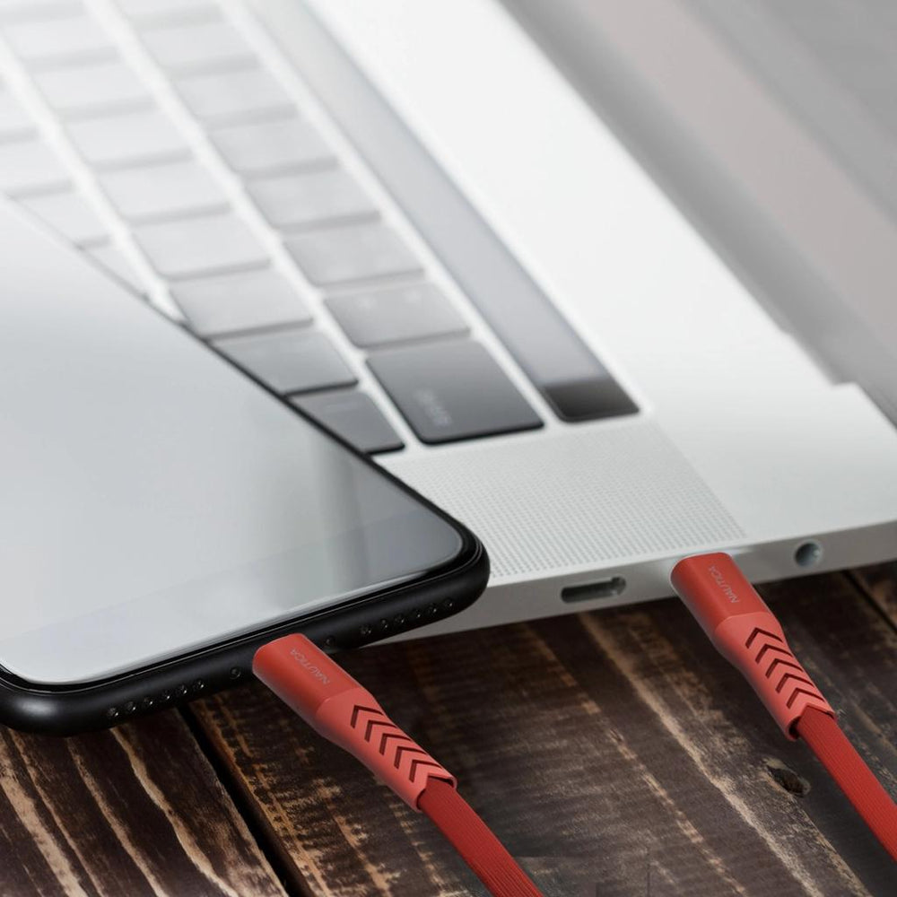 Nautica C400 Type-C Red Charging Cable 1m