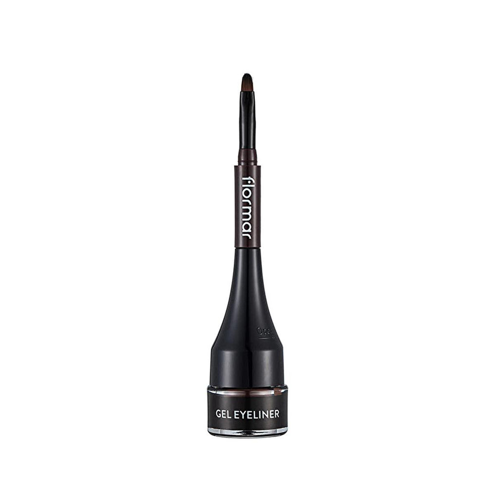 Flormar Gel Eyeliner - High Pigment, Long Lasting, Matte Finish Eye Makeup for Dramatic Look - Eyeliner