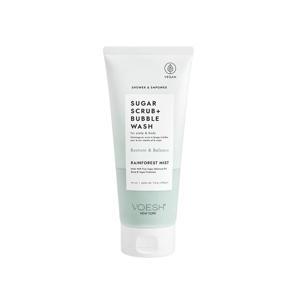 Voesh New York Rainforest Sugar Scrub & Body Peeling 210g