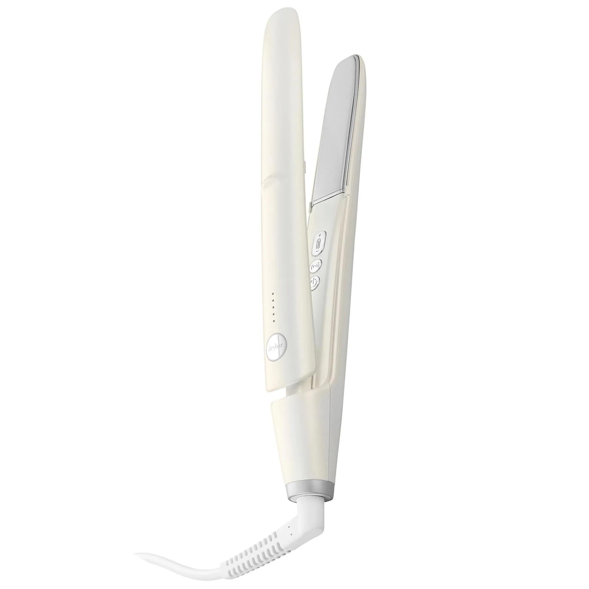 Drybar Reserve Vibrating Flat Iron: Salon-Quality Hair Straightener & Curler for Frizz-Free, Shiny Styles with Ionic & Ceramic Technology Drybar Vibrating Flat Iron: Frizz-Free Salon Styles At Home vibrating flat iron, hair straightener, hair curler, ionic flat iron, ceramic flat iron, professional flat iron, hair styling tools, anti frizz hair straightener, flat iron for damaged hair, universal voltage hair straightener, hair styling, frizz control, shine, smooth hair, sleek styles, bouncy curls, salon qua