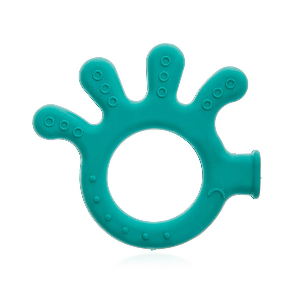 Babyjem Baby Teether Toy, Soft and BPA Free Teething Relief for Infants - Green Octopus - view 3