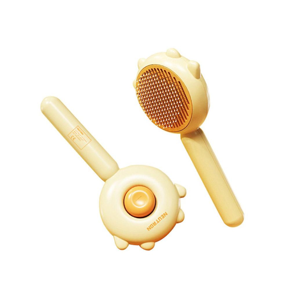 Neutron Pet Grooming Tool - Adjustable Comb for Cats & Dogs, Ergonomic Handle, Easy Hair Collection - view 3