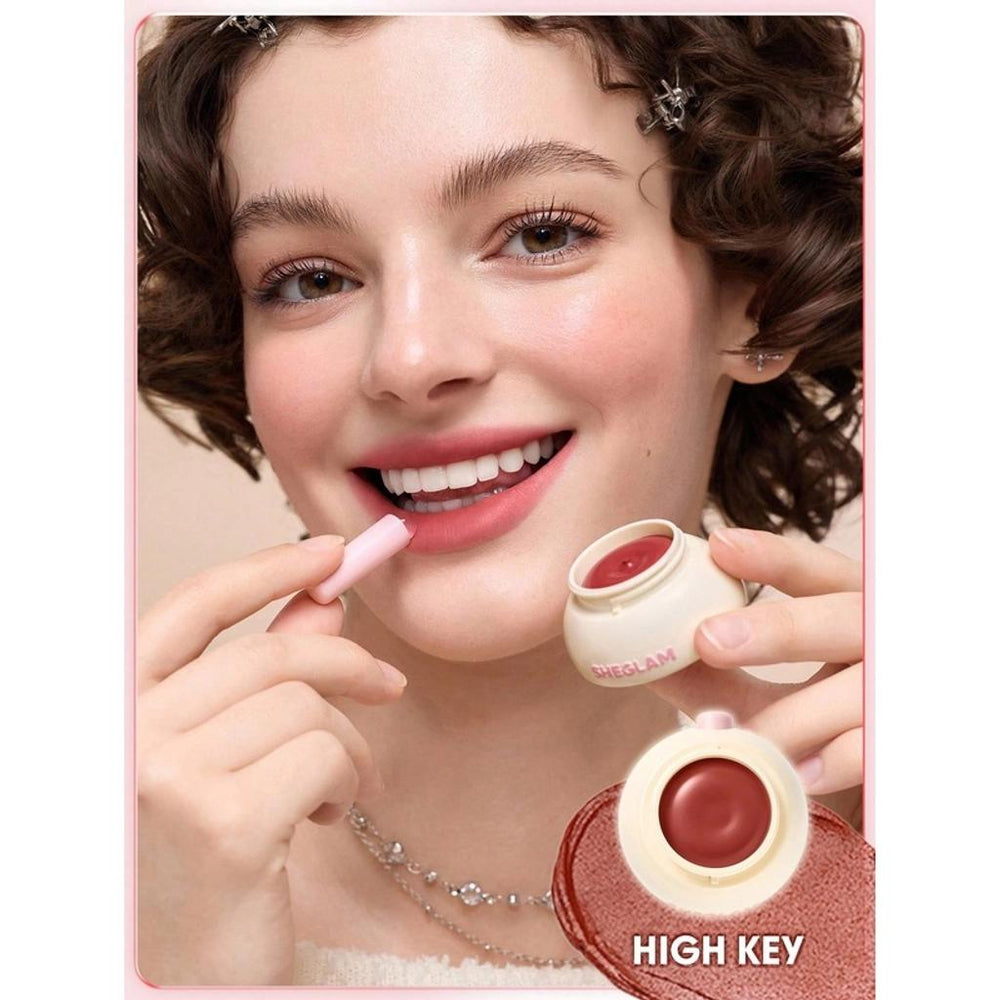 Sheglam Bounce Putty Lip Pot High-Shine Gloss 111 High Key