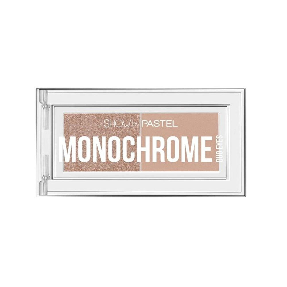 Show by Pastel Monochrome Duo Eyeshadow Palette - Natural, Cruelty-Free Makeup with 12 Sets - Eyeshadow