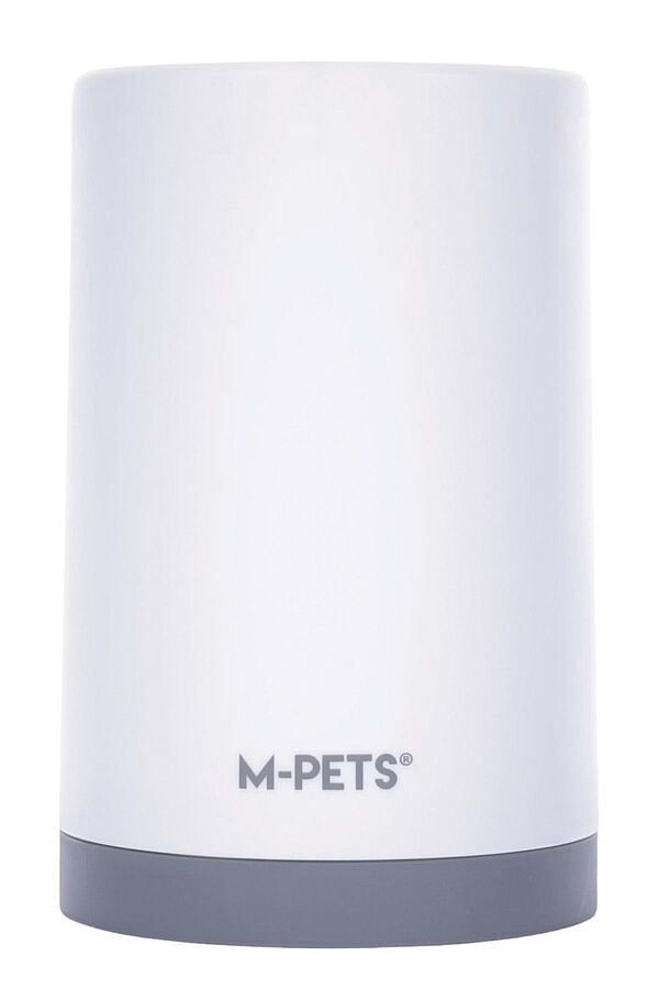M-Pets Paw Scrubber Gentle Silicone Pet Foot Cleaner White Medium