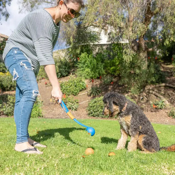 Chuckit Fetch Fold Mini Foldable Ball Launcher for Dogs