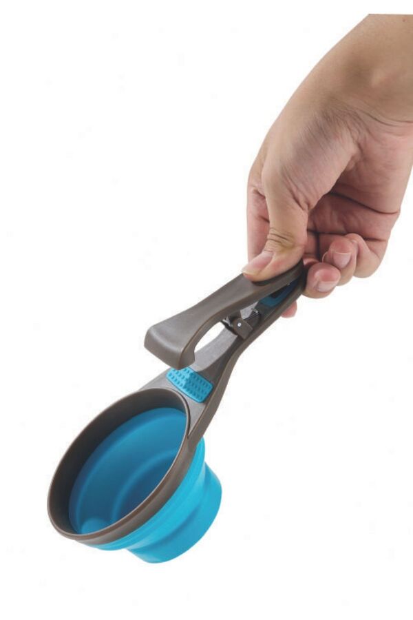 M-Pets Cuizi 3-in-1 Pet Food Measuring Scoop Blue 237ml