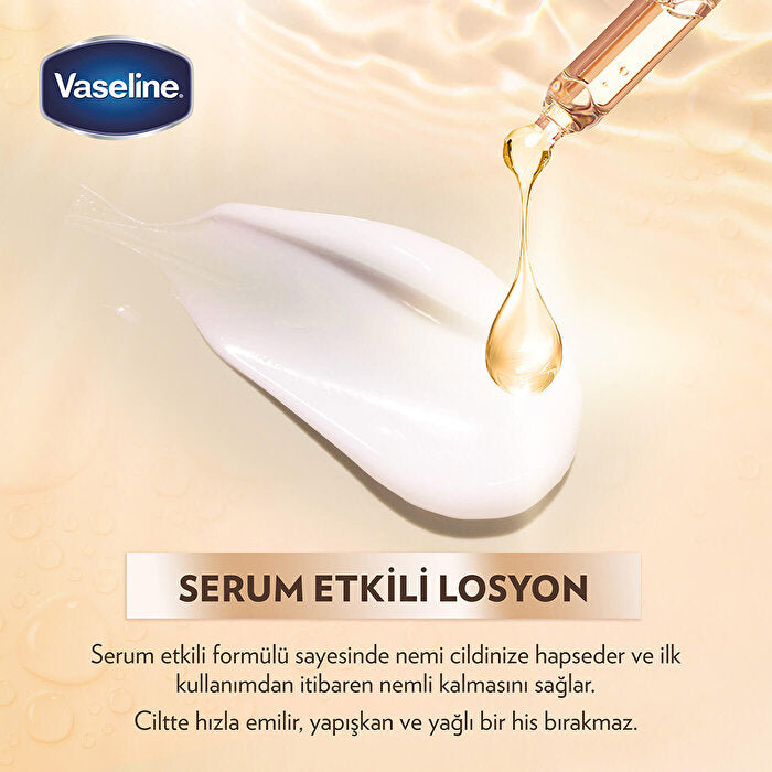 Vaseline Gluta-Hya Serum Body Lotion 200ml - Brightening Formula | Moisturizing