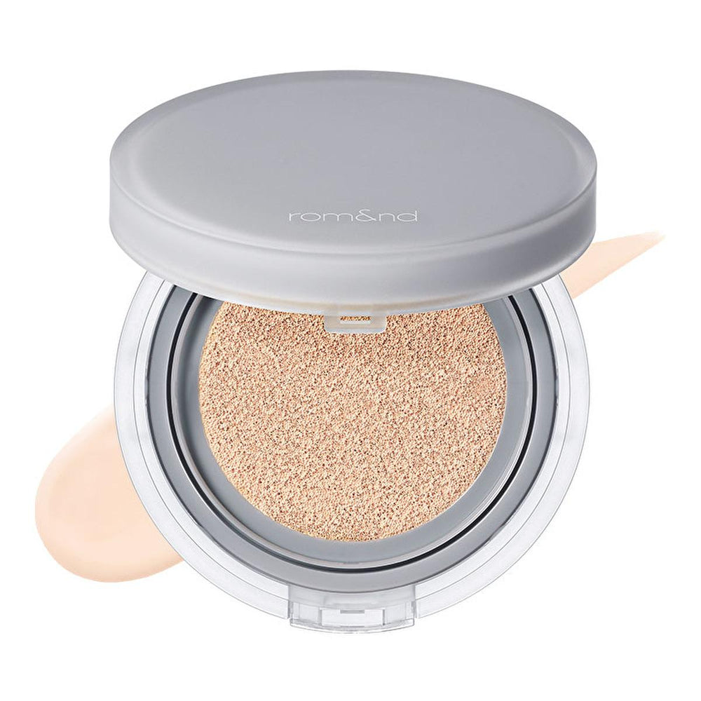 rom&nd Nu Zero Cushion Foundation: Lightweight, Long-Lasting Coverage for a Flawless, Natural Complexion - Pore-Blurring Korean Makeup rom&nd Nu Zero Cushion: Natural, Flawless Coverage Cushion foundation, Lightweight foundation, Long-lasting foundation, Natural finish foundation, Pore blurring cushion, Flawless complexion makeup, rom&nd cushion, Korean cushion foundation, Natural glow foundation, Foundation, Makeup, Cosmetics, Beauty, Pore-blurring, Imperfection coverage, Natural look, Radiant skin, Lightw