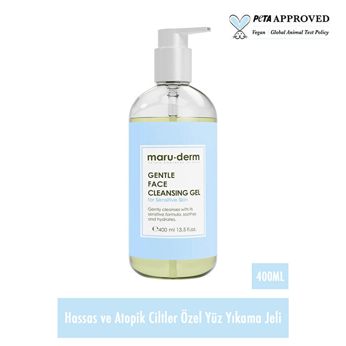 Gentle Facial Cleanser for Sensitive Skin 400ml - Non-Irritating | Maruderm - view 2