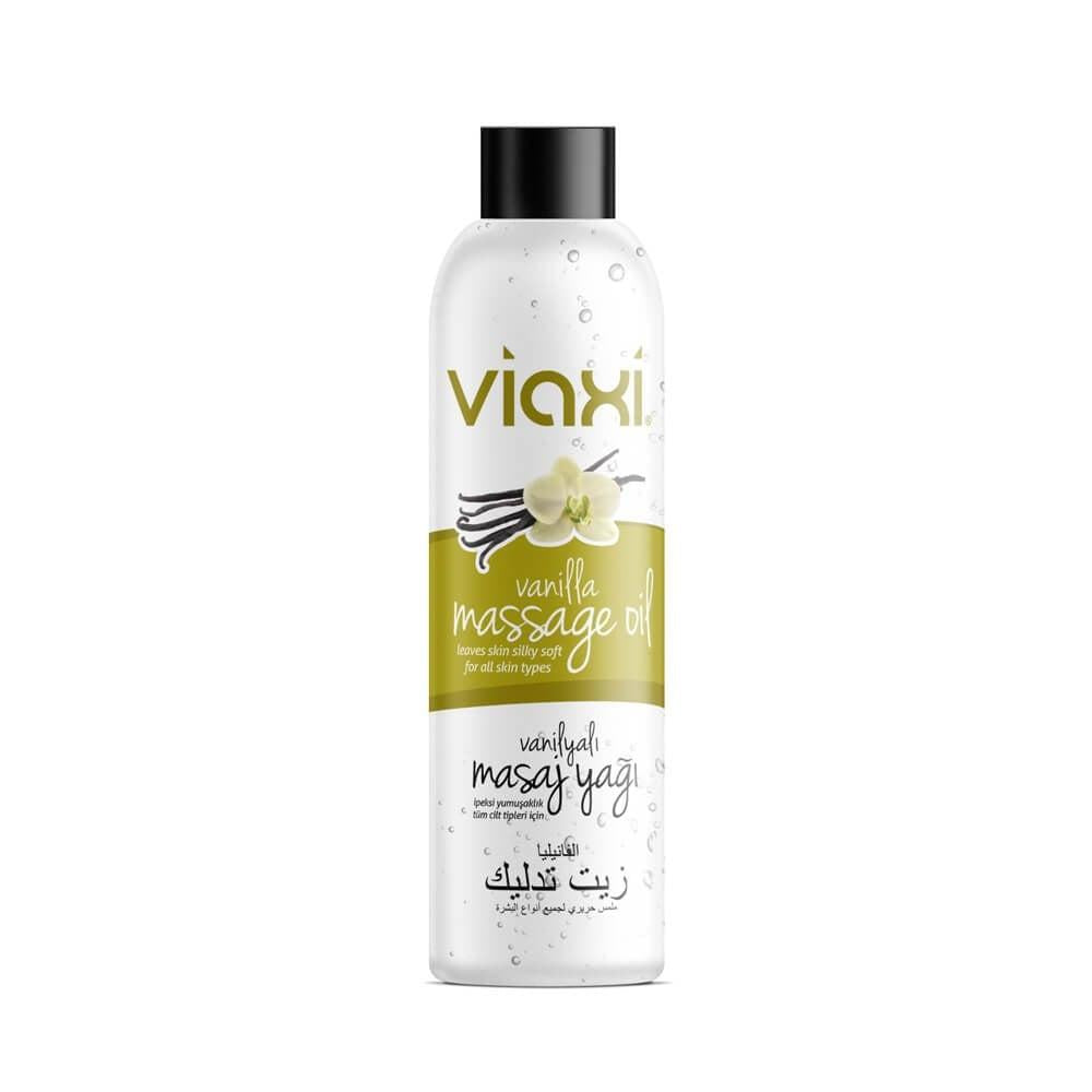 Viaxi Vanilla Scented Massage Oil - 100% Natural & Nourishing for Spa & Massage Therapy - 6 fl oz Viaxi Vanilla Massage Oil - Natural & Nourishing massage oil, vanilla scented, natural massage oil, organic massage oil, spa products, massage therapy products, relaxation, skincare, wellness, aromatherapy, natural ingredients, nourishing, moisturizing