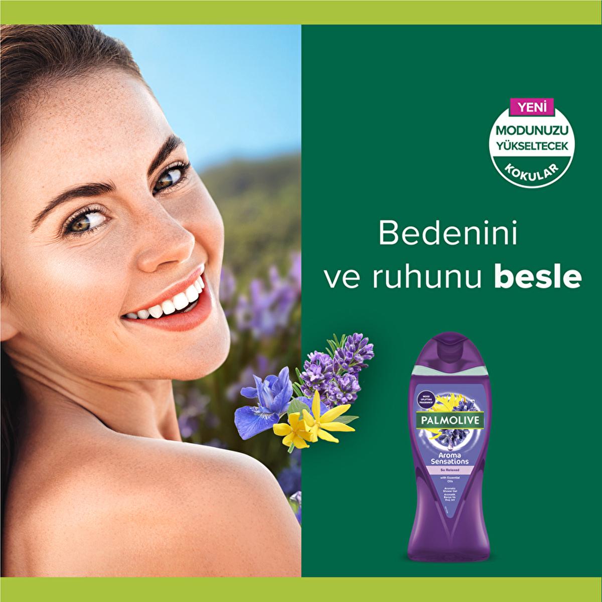 Palmolive Aroma Sensations So Relaxed Aromatic Shower Gel with Lavender &amp; Ylang Ylang - Natural, Relaxing, 25.36 fl oz Palmolive So Relaxed Shower Gel - Natural &amp; Relaxing aromatic shower gel, relaxation shower gel, natural shower gel, lavender shower gel, Ylang Ylang shower gel, Palmolive Aroma Sensations, So Relaxed, natural ingredients, relaxation, stress relief, calming shower gel, fragrant personal care, wellness, self-care, shower essentials, bath and body products, relaxation gifts, spa day at home